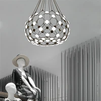 modern globe acrylic pendant lights lighting black chess pieces pendant lamp light luxury minimalist hotel lobby hanging lamps