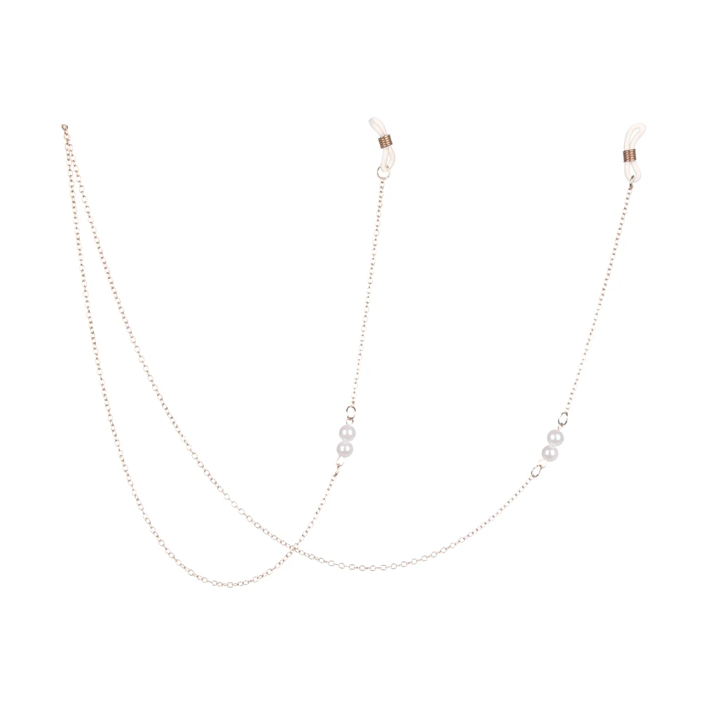 Style 10 gold Новинка, модные очки для глаз, солнцезащитные очки, очки, винтажная цепочка, держатель шнура, ремешок, ожерелье, золотые, серебряные очки с цепочкой, держатель - Цвет: Style 10 gold