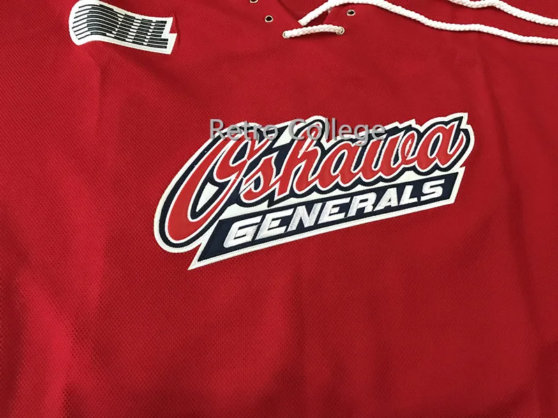 Oshawa Generals 2 Бобби orr Красная мужская хоккейная Майка с вышивкой выполненная по