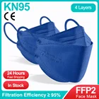Респираторная маска kn95, многоразовая, FFP2, 50 шт.