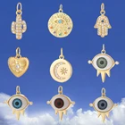 Ювелирные украшения в виде Луны, Подвески для изготовления ювелирных изделий, милая подвеска в виде солнца и звезды, подвески для сережек, ожерелья, браслета, сделаны из золота и меди