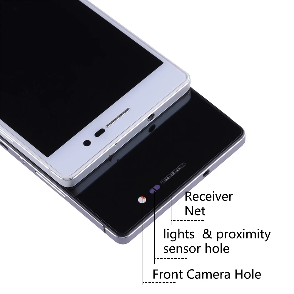 5.0" 100% Новый дисплей сенсорного экрана с рамкой для HUAWEI P7 P7-L00 P7-L05 P7-L10 Ascend #1