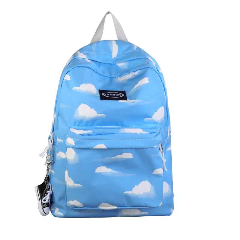 

Male and Female Student Backpack, Campus Student Fashion Trend School Bag, Korean Version of Large-capacity Backpack Bookbag