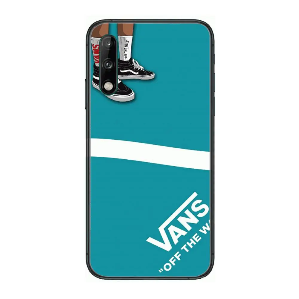 

Vance American brand Clear Phone Case For Huawei Y 5 6 7 8 9 A P S Pro 2020 2019 Black Etui Coque Hoesjes Comic Fashion
