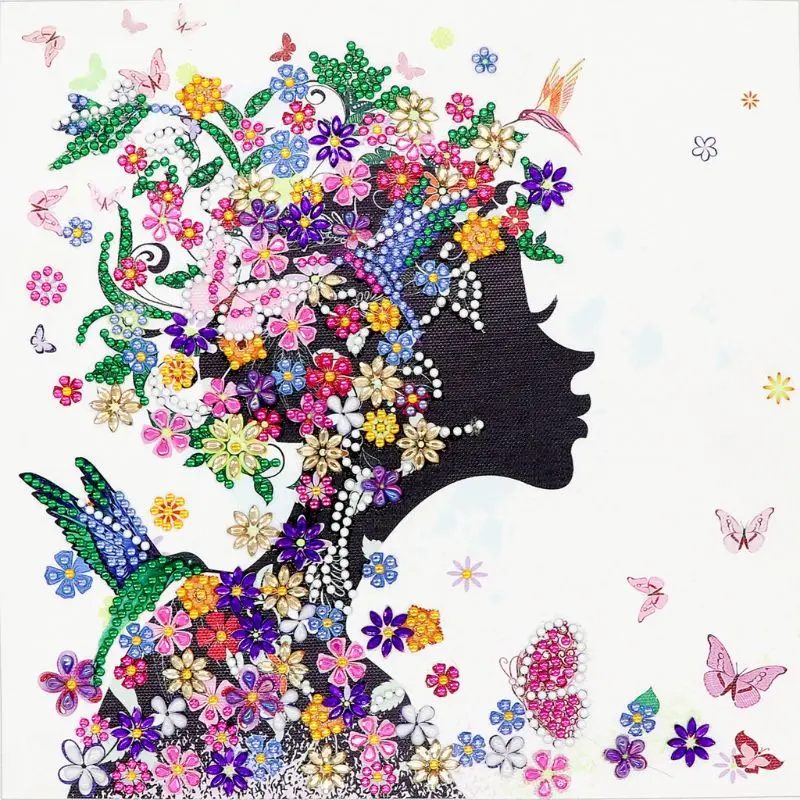 Цветок красоты 5D специальная алмазная живопись Вышивка Сделай Сам Рукоделие