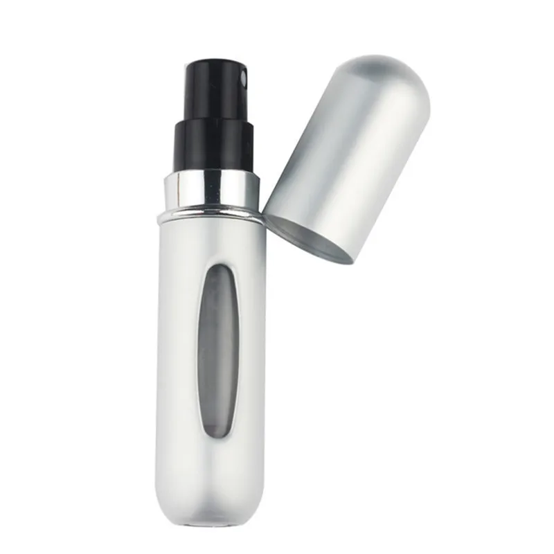 Fashion Mini Refillable Perfume Bottle Canned Air Spray Bottom Pump Perfume Atomization for Travel 5ml Travel needs - Цвет: HLYHTHT005-11