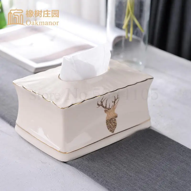Бумажная коробка для полотенец Ins Wind светильник роскошные креативные салфетки