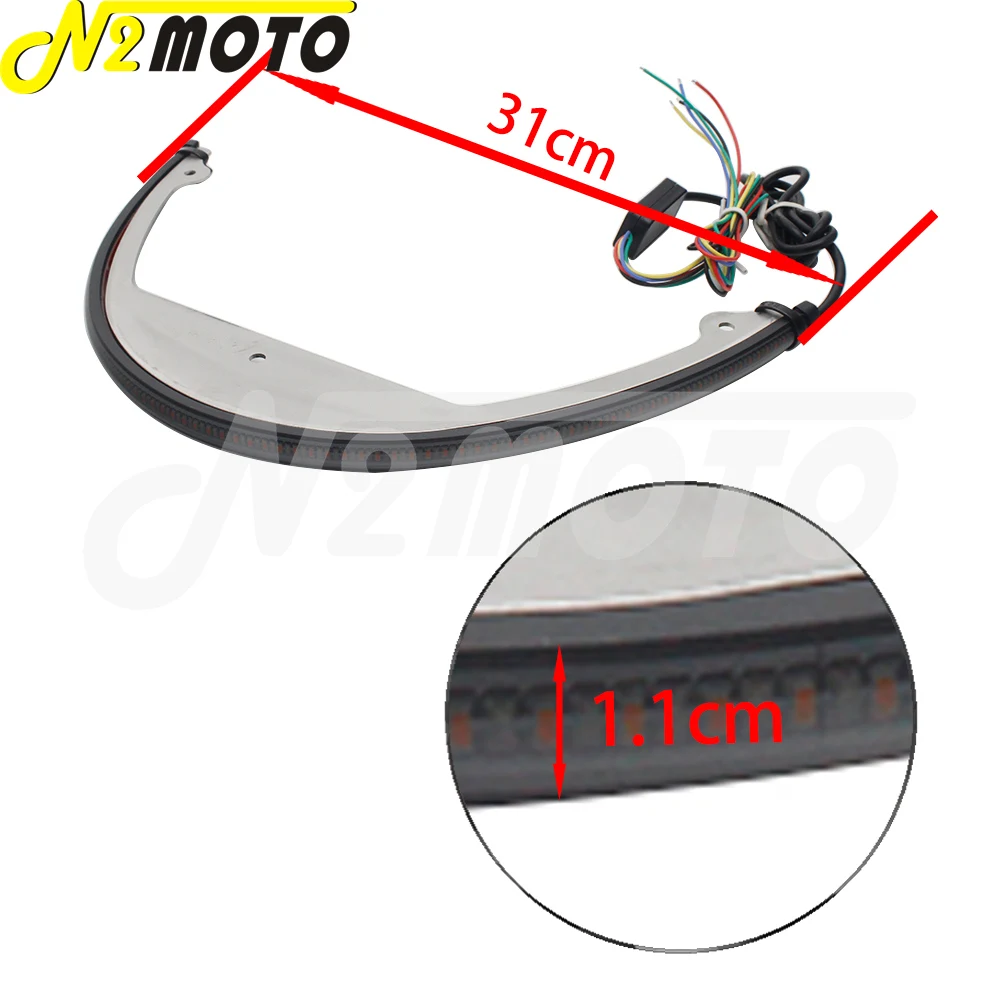 Светодиодная лента для мотоциклетного фонаря задний тормозной сигнал