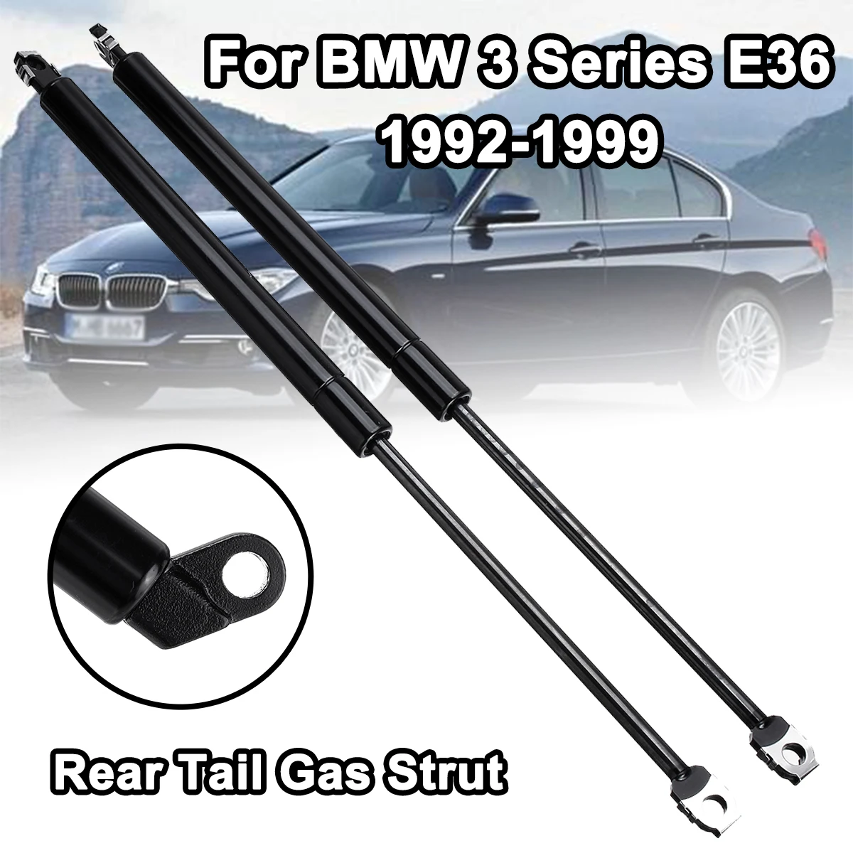 Car Front Engine Hood Lift Supports Arm Gas Springs Shocks Strut Props Rod 51238119558 For BMW E36 316i 318i 323i 325i 328i M3 | Автомобили