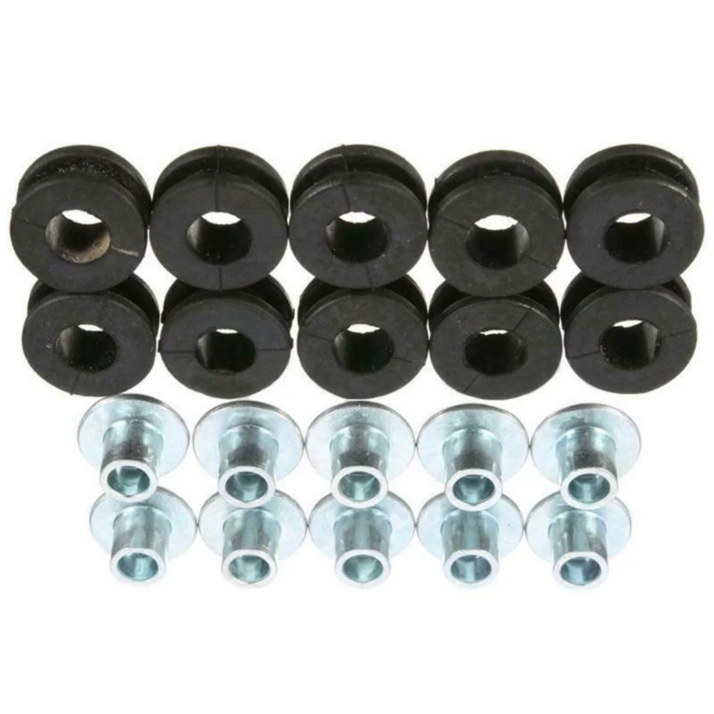 

10PCS/kit Rubber gasket Motorcycle For Honda/Suzuki/Kawasaki/Fairing Durable