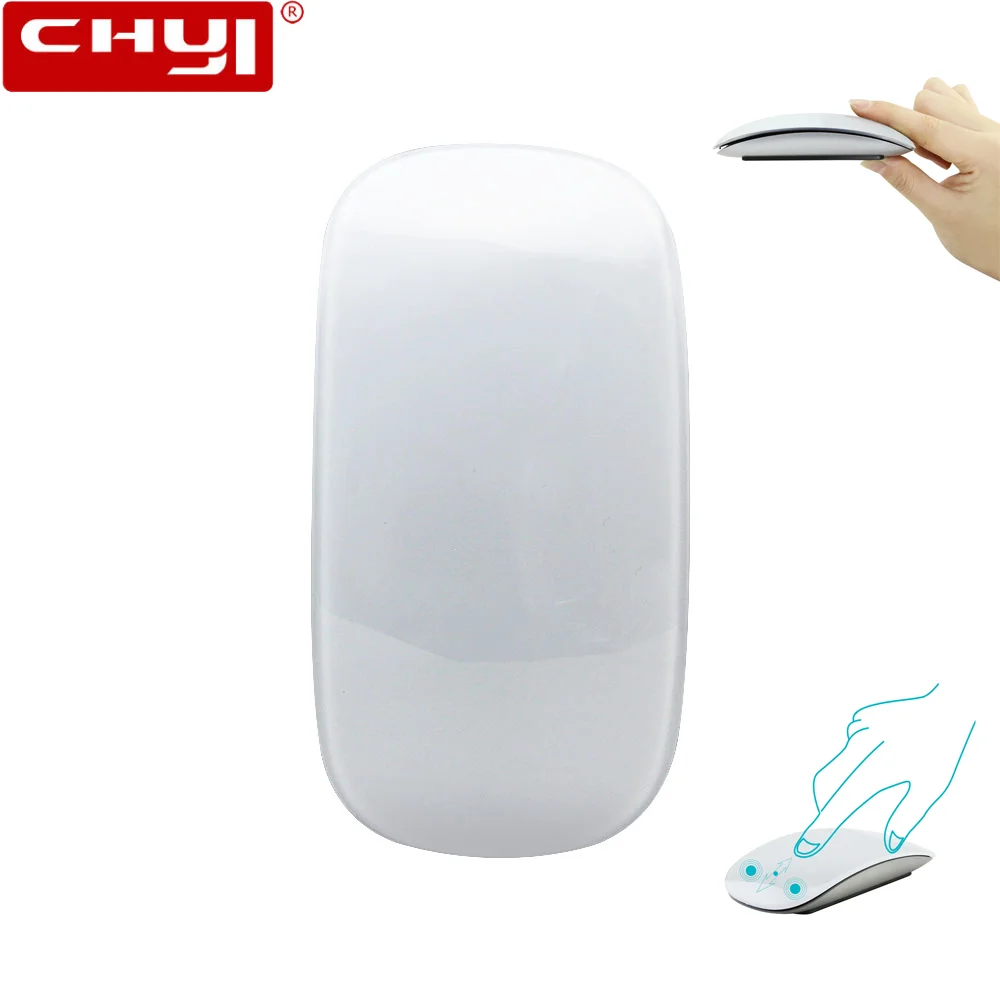 Bluetooth 5 0 мышь Бесшумная ультра тонкая сенсорная Волшебная 1600DPI эргономичная