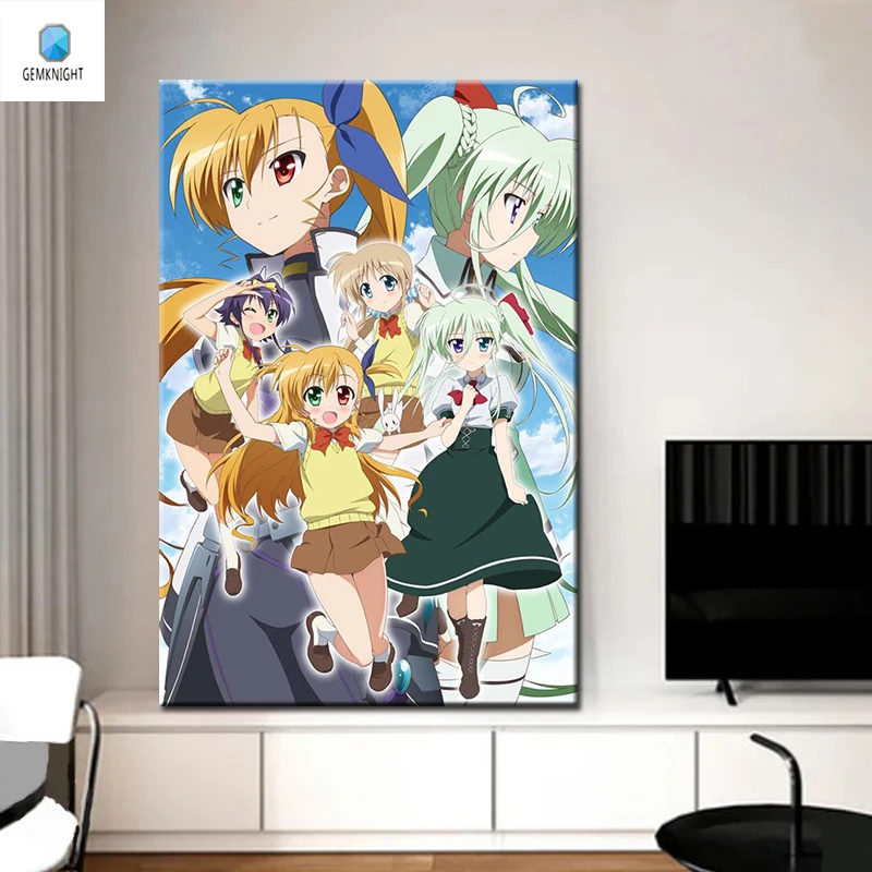 Раскраска по номерам волшебная девушка лирическая наноха сделай сам картина