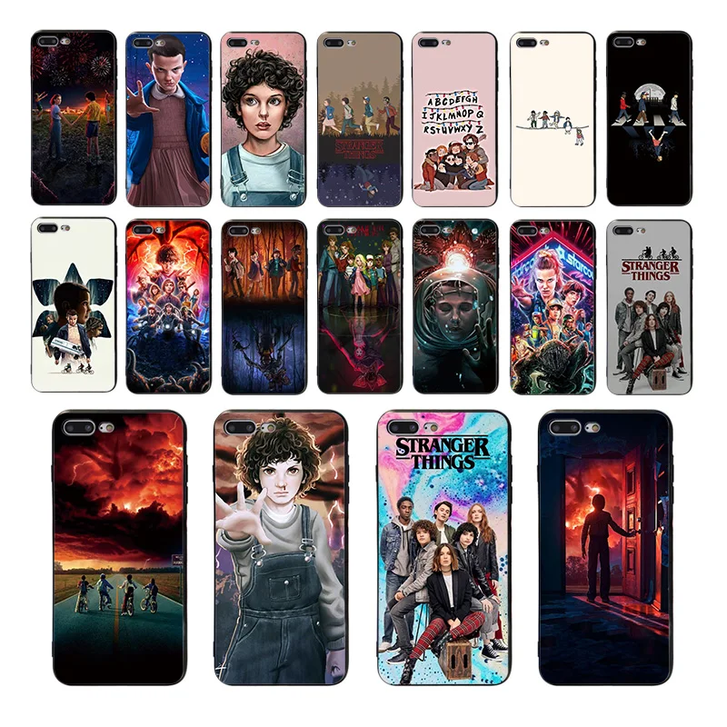 Сериала очень странные дела мягкий чехол для мобильного телефона Iphone 8 7 6s 6 Plus X XR 11