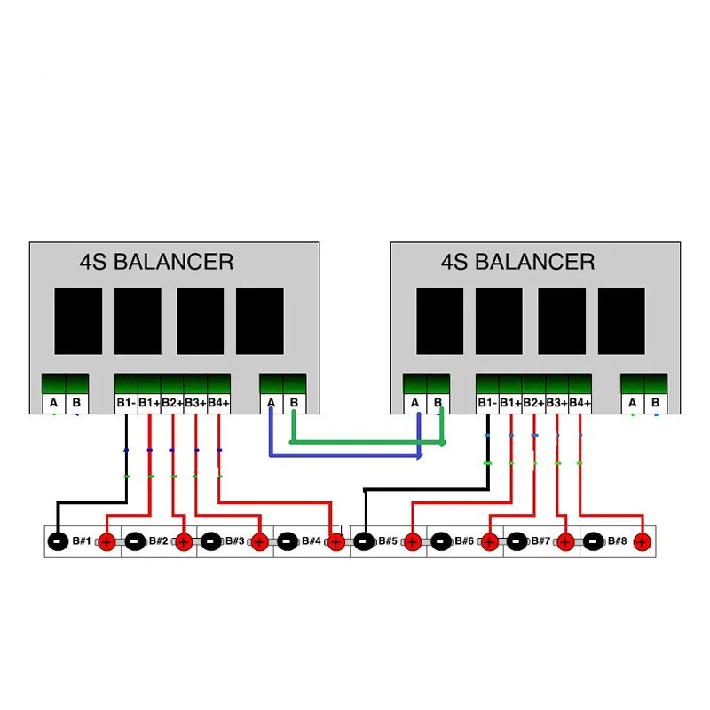 Балансир QNBBM Φ 12 В эквалайзер литиевой батареи активный балансир системная карта