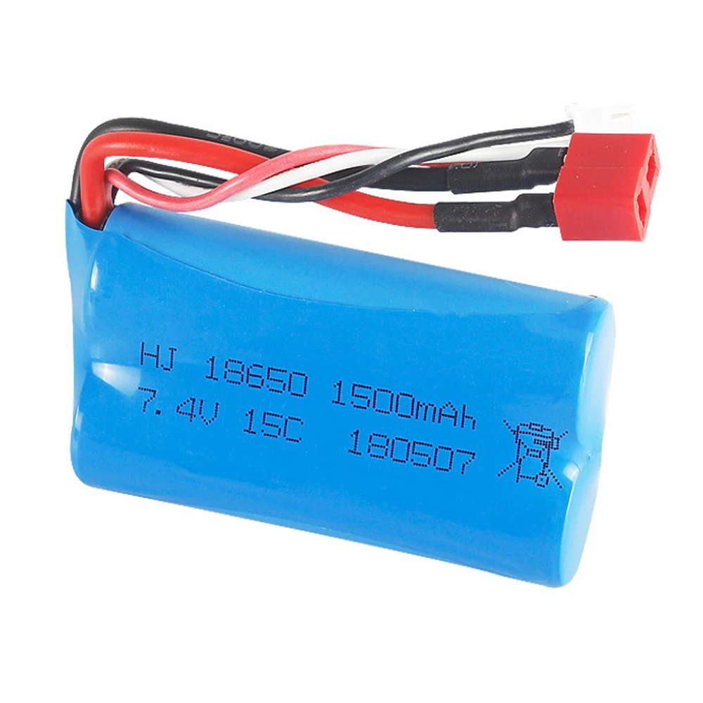 Комплект зарядного устройства T-plug 18650 для Wltoys 12428 12423 12401 12402 12403 1/12 игрушки