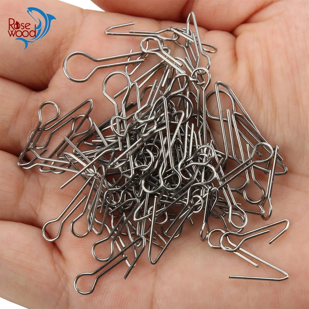Палисандр 100 шт. Нержавеющая сталь Соединительный Вертлюг для рыбалки Головка