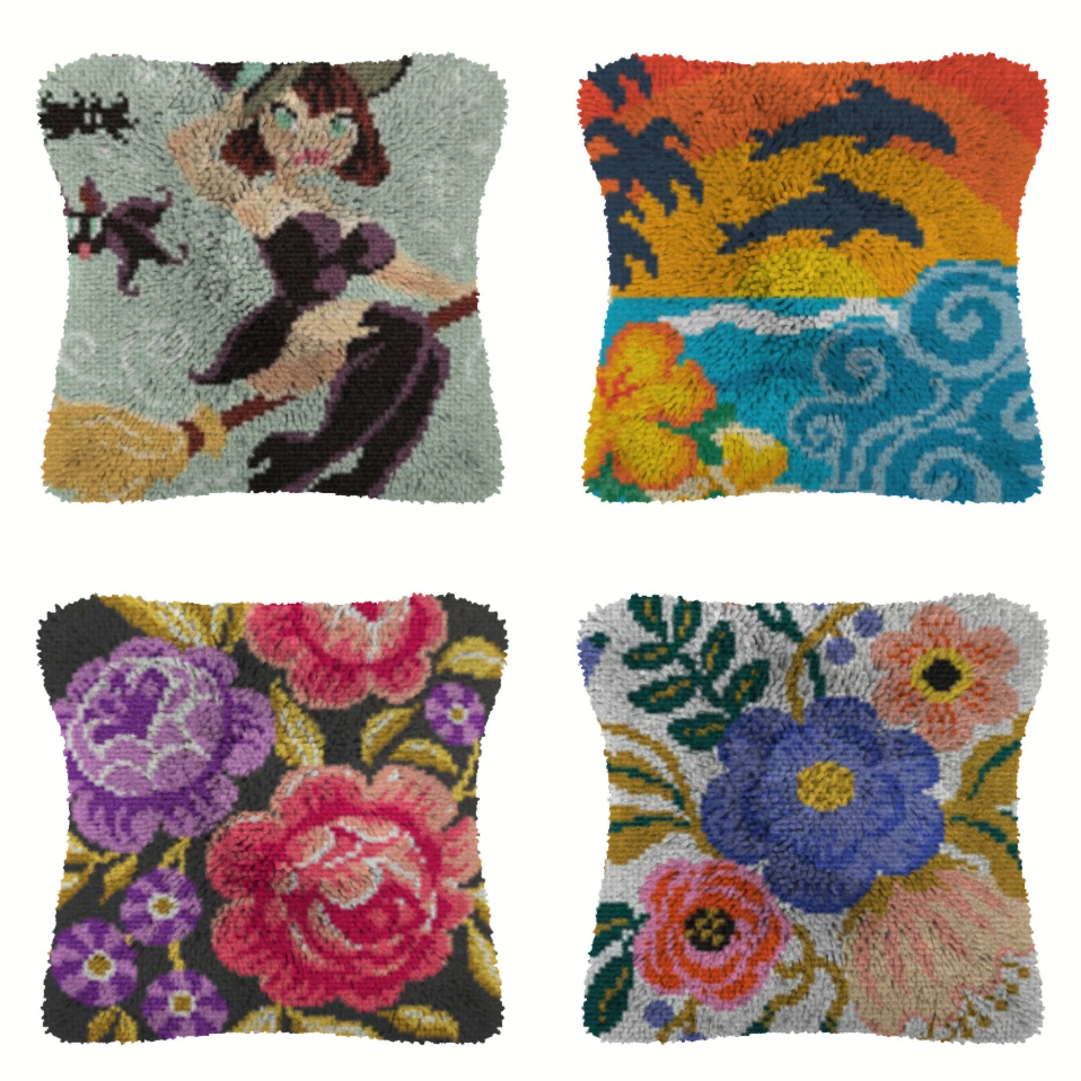 

Льняные Подушки 45x45 см, подушки с креативным рисунком, мягкие декоративные подушки