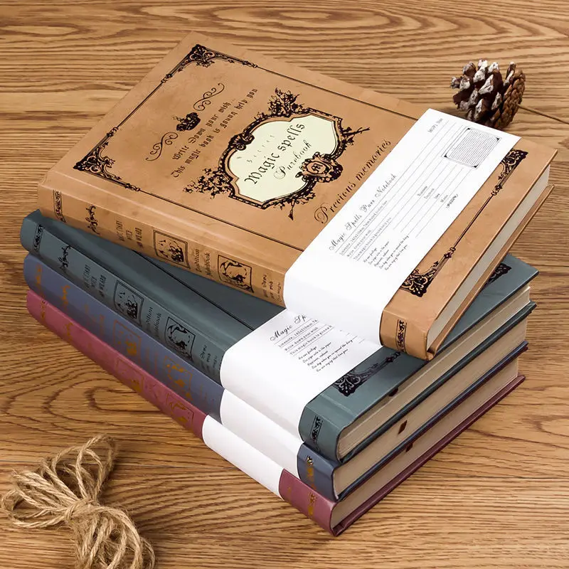 

Блокнот А5 в стиле ретро, милый корейский утолщенный дневник, ручная книга, ежедневник, журнал, журнал