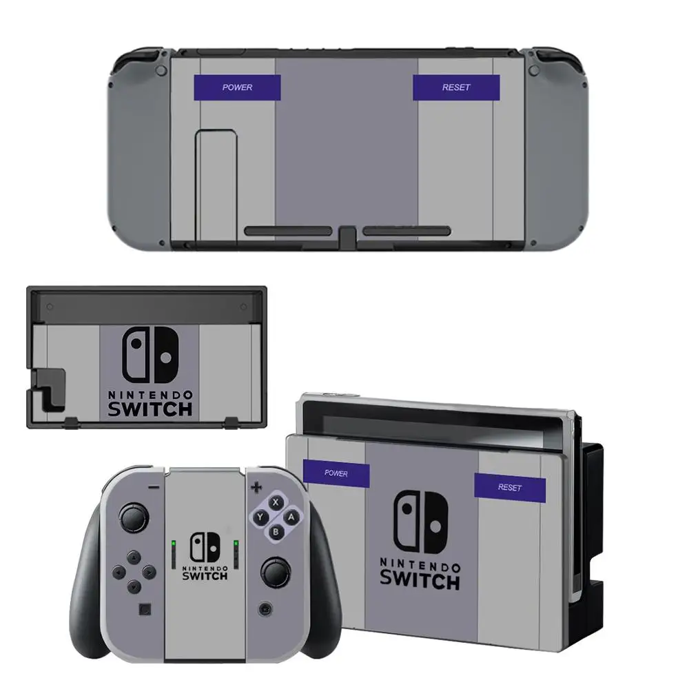 Наклейка s nintendo switch виниловая наклейка крышка Pegatinas для Switch полный комплект