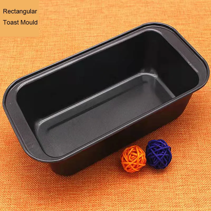 

Thicken Rectangle Carbon Steel Toast Mould Non-stick Bread Box Cake Bakeware DIY Baking Mould Pastry Tool Bake Mold Metal