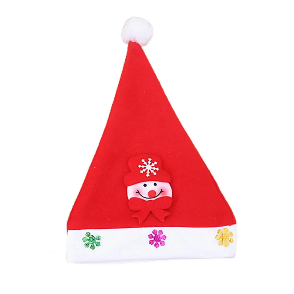 

Christmas Hat Festive LED Elk Elk Snowflakes Multicolor Light Hat for New Year Christmas Cap Santa Claus Hat