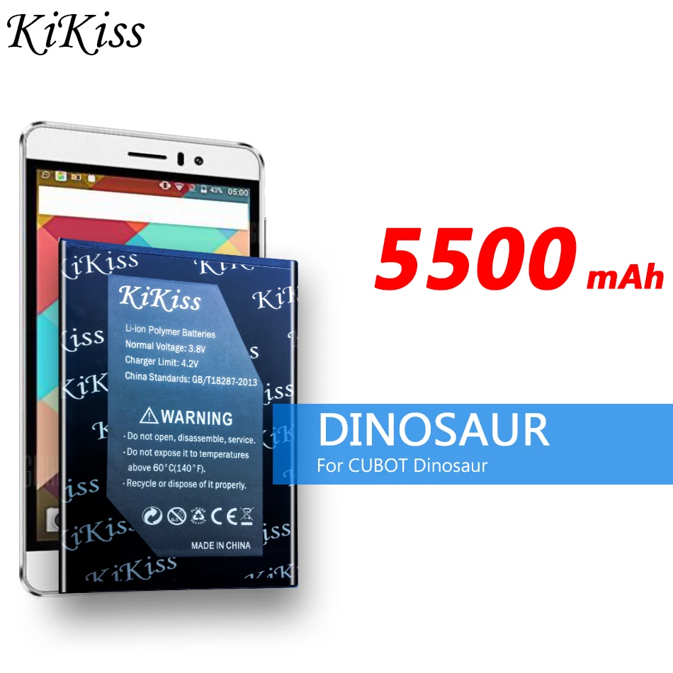 

5500mAh Mobile Phone Battery For CUBOT Dinosaur +Tracking Number