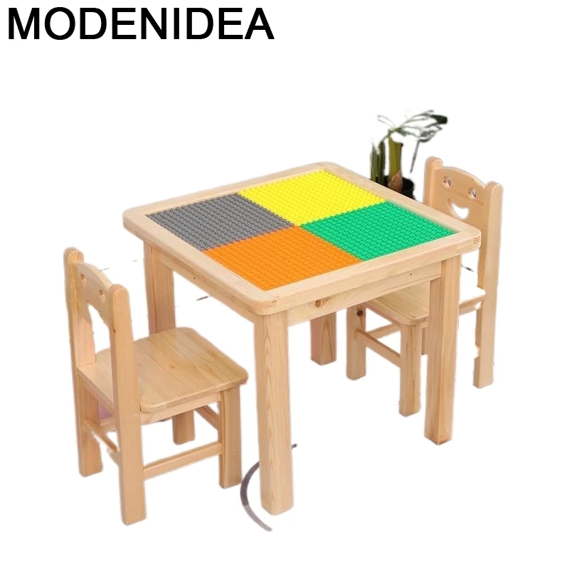 

Escritorio Mesa Y Silla Infantil Avec Chaise and Chair Tavolo Bambini Toddler Game Kinder Study for Table Enfant Kids Desk