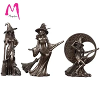 mgt europe and the united states retro creative modern minimalist home accessories personality witch craft ornaments statue