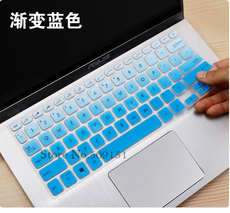 14-дюймовый силиконовый чехол для клавиатуры ноутбука ASUS VivoBook 14 Y406 Y406UA Y406U Y406F