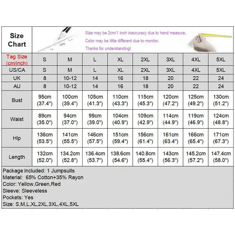 

Women Jumpsuist Casual Sleeveless Jumpsuits Rompers 2021 VONDA Casual Loose Drop Crotch Playsuits Female Overalls Pant Plus Size