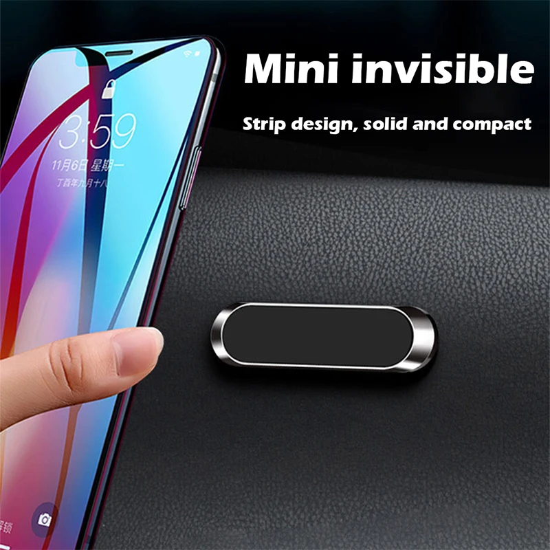 Магнитная Металлическая Автомобильная Подставка для телефона IPhone 11 Pro Max XR XS Samsung