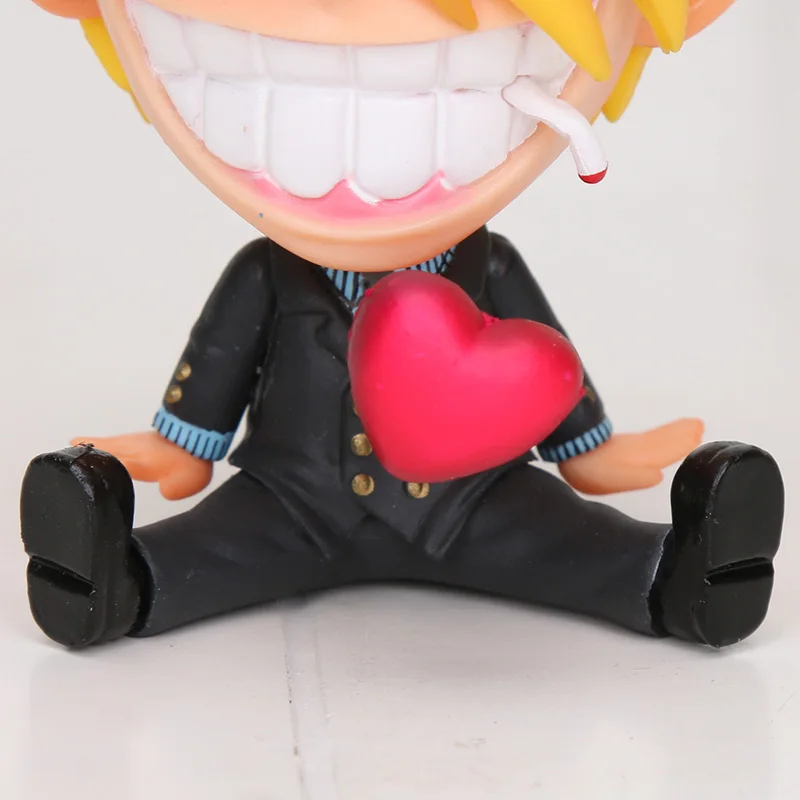 Luffy Figure one piece Figure Sanji Roronoa Зоро удерживает винную бутылку Franky Автомобильные украшения GK ver. ПВХ модель подарок аниме фигура