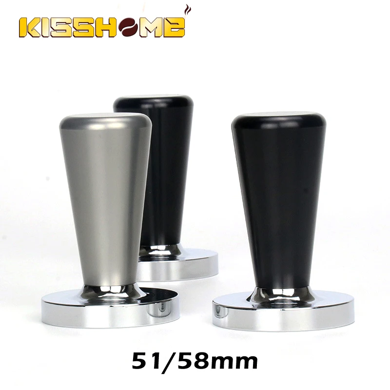 

51mm/58mm Aluminium Alloy Espresso Coffee Tamper Flat Base Coffee Tamper Barista Espresso maker Barista Tools Coffee Accessories