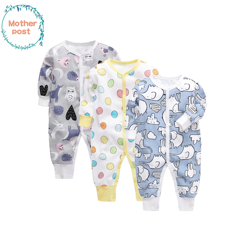 Комплект из 3 предметов для мальчиков и девочек детские комбинезоны детская