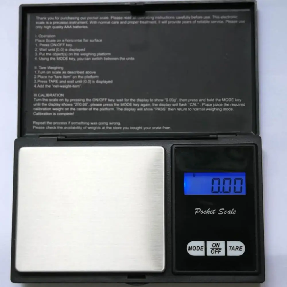 Cs High-Precision Jewelry Scale Electronic 0.01 Mini Portable Pocket 0.1 G Scalediscount | Инструменты