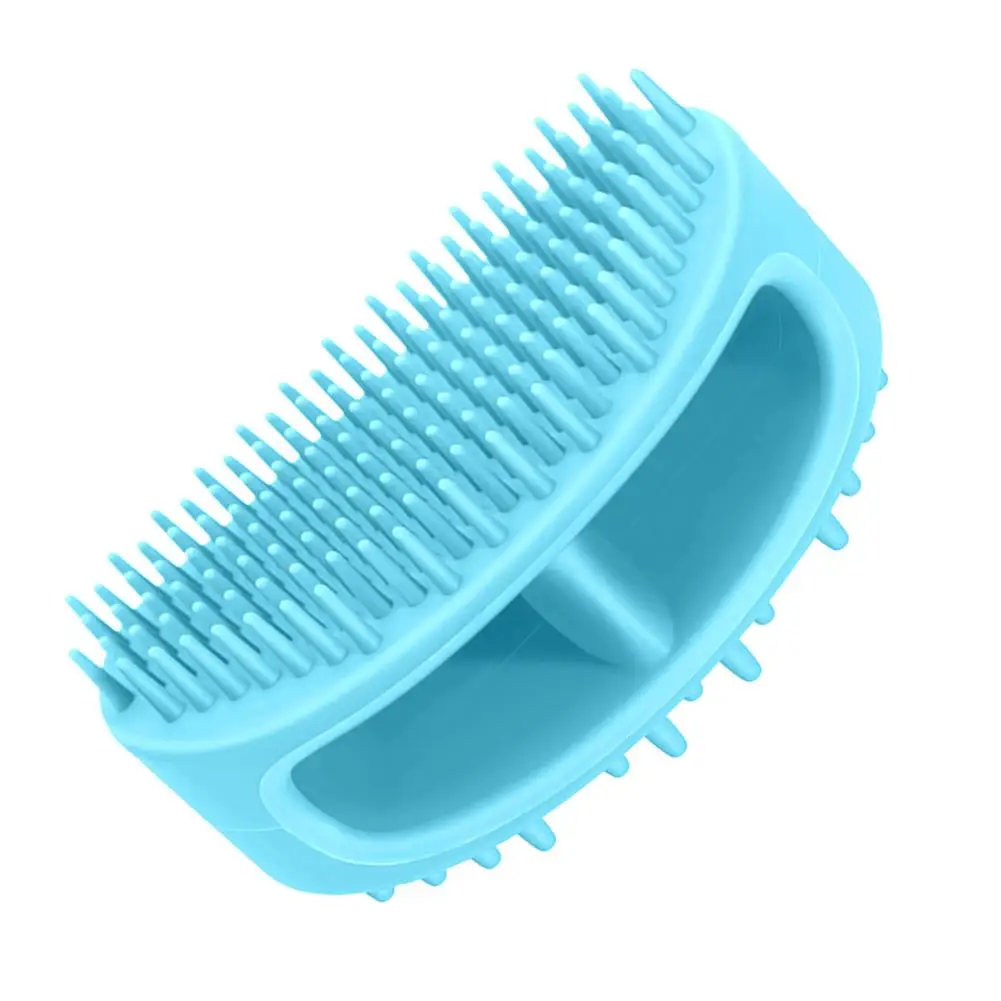 

Dog Double-sided Brush For Grooming Brushing And Bathing Dog And Cats Great For The Bath And Massaging Your Pet Soft Pet Brush