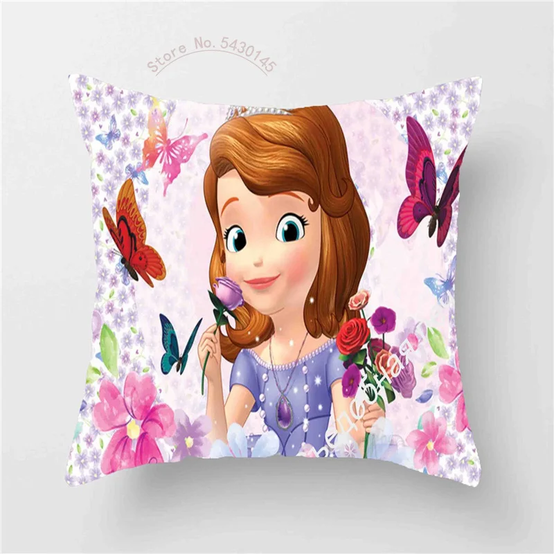 Наволочка для подушки Disney чехол с рисунком Человека паука Маккуин Софии