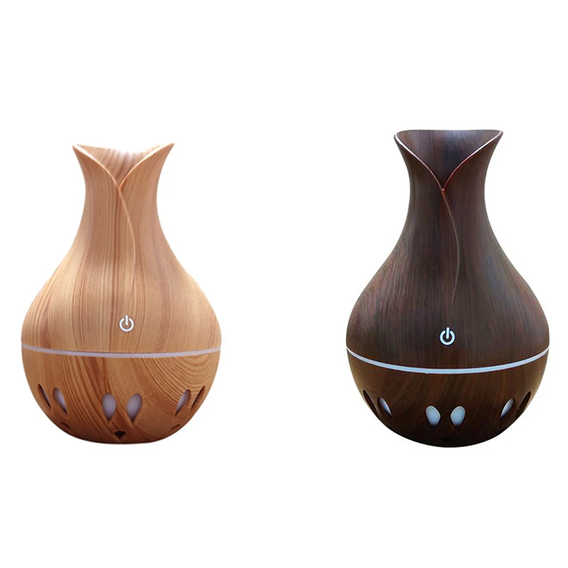 

USB Nano Large Spray Creative Small Vase Humidifier 130ML Ultrasonic Air Humidifier Aroma Essential Oil Diffuser