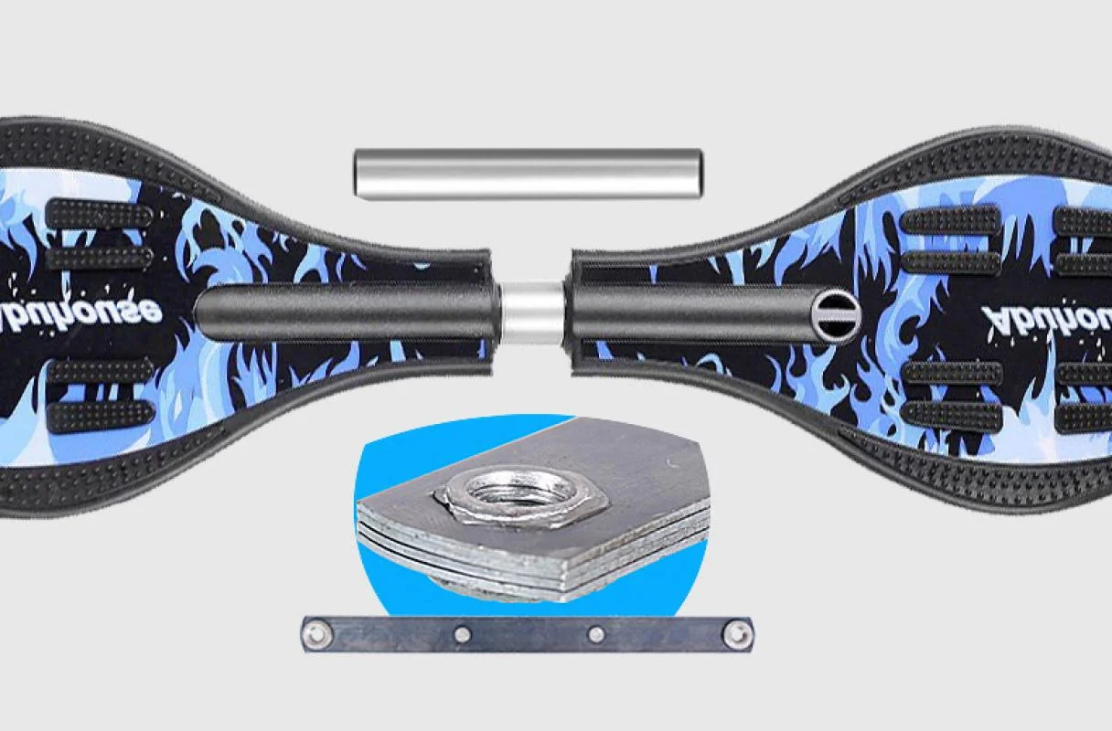 Полипропиленовый скейтборд двухколесный для детей бронтозавр детей|Скейтборд| |