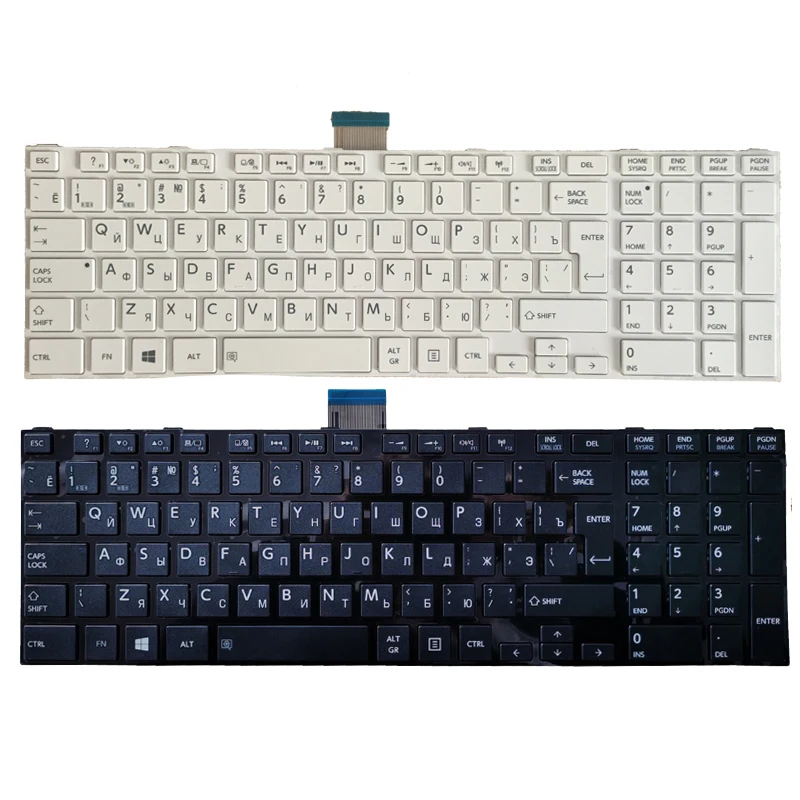 

NEW RU/Russian laptop keyboard for Toshiba satellite L50-A S50-A s55-A L70-A L75-A C70-A C75-A black/white