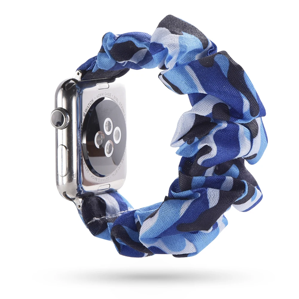 2 Эластичный ремешок для apple watch band 44 мм 40 мм apple watch 5 4 3 2 1 iwatch band 42 мм 38 мм Женский браслет аксессуары для часов - Цвет ремешка: 2