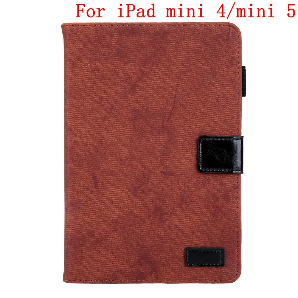 For iPad mini 4 0r 5 Чехол Floveme для i Pad Air 2 Шелковый чехол для i Pad Mini 2 4 5 складной тонкий полный защитный чехол для i Pad Pro 9,7 12,9 - Цвет: For iPad mini 4 0r 5