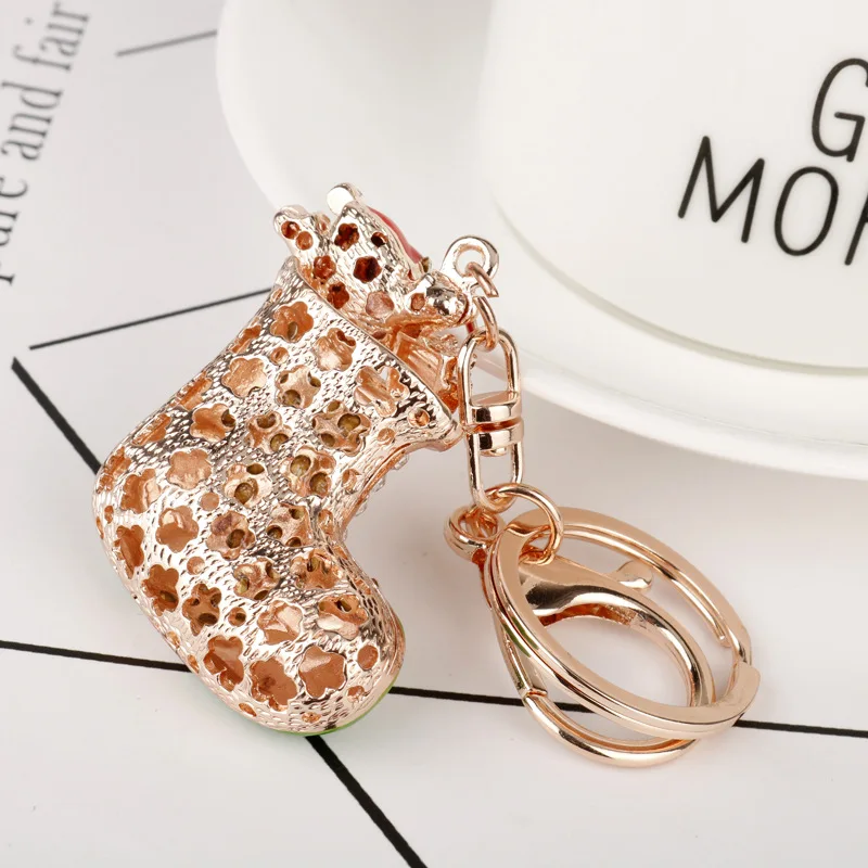 2019 модные ювелирные изделия милый брелок металлический сплав Рождество цепочка