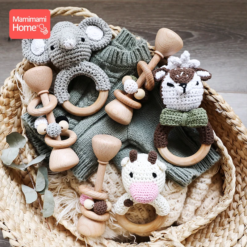 1 Набор/комплекты одежды из 2 предметов для детей деревянный Прорезыватель зубов