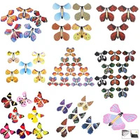510pcs magic butterfly flying card toy with empty hands butterfly wedding magic props magic tricks outdoor toy color random