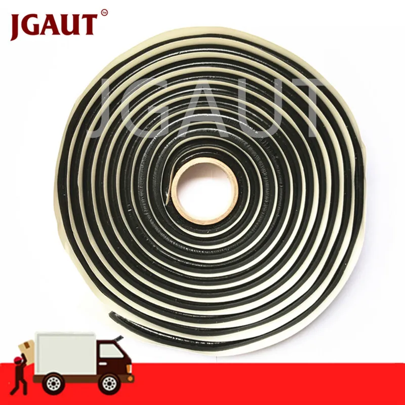 

JGAUT 4 Meters Black BUTYL RUBBER GLUE HEADLIGHT SEALANT RETROFIT Reseal Auto HID Led Headlamps TAILLIGHT Shield Glue Tapes