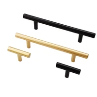 handles for furniture gold aluminum alloy handle modern cabinet wardrobe shoe cabinet hardware single hole drawer door knobs