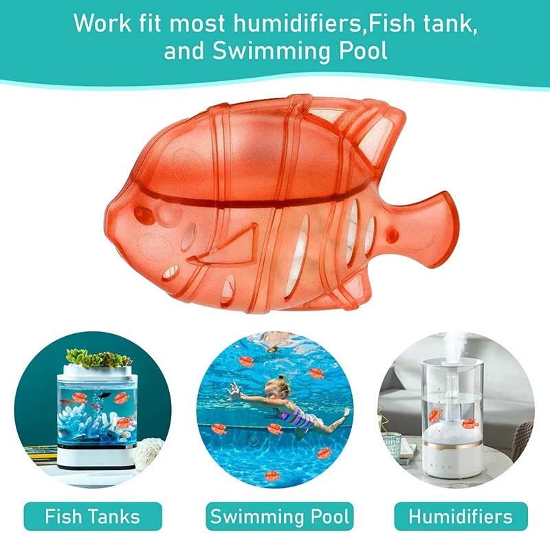 

10 Pieces Humidifier Water Tank Cleaning Filter, Suitable for Humidifiers and Fish Tanks