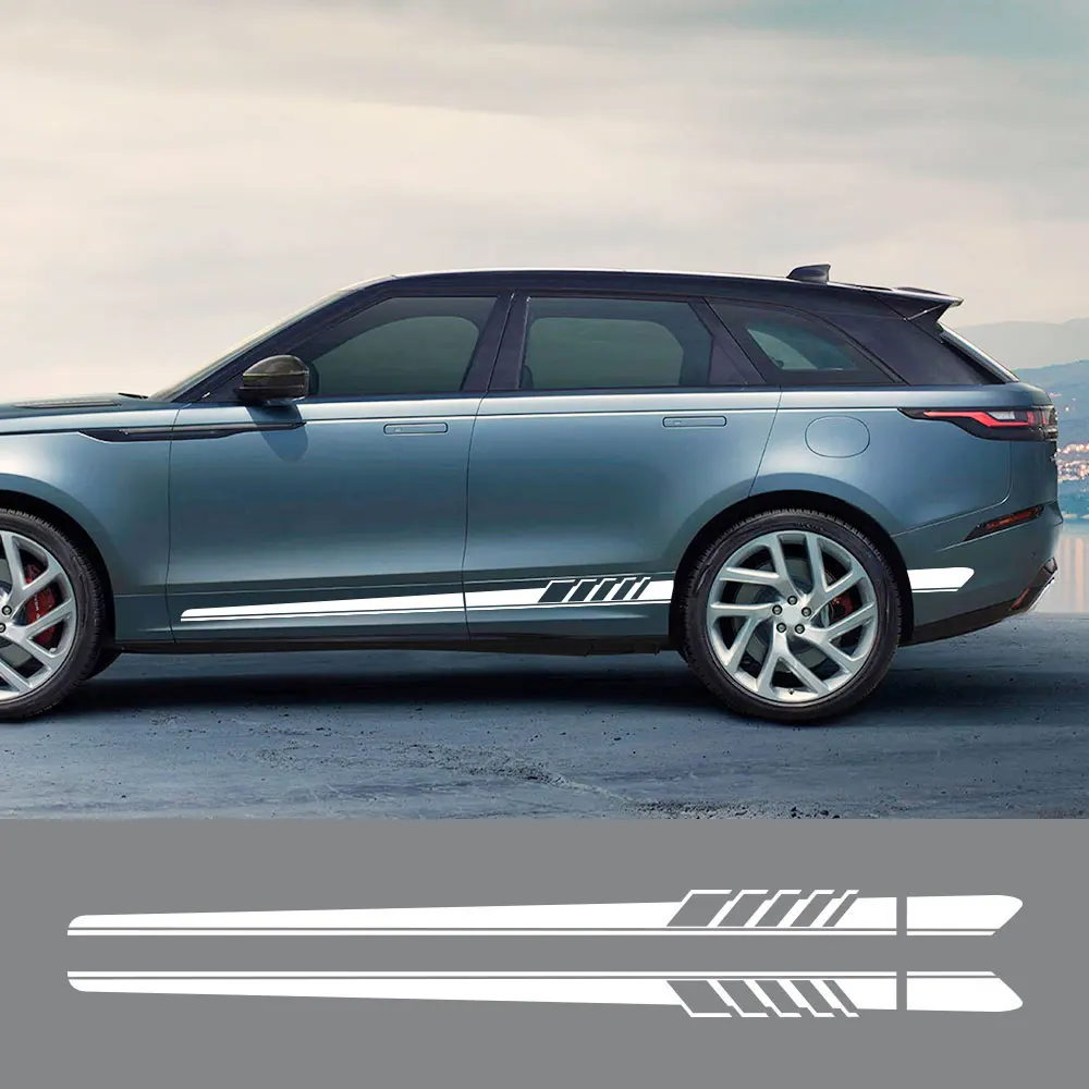 

Car Side Door Stickers For Land Rover Autogiography Discovery Evoque Freelander Velar Vinyl Decor Decals Auto Tuning Accessories