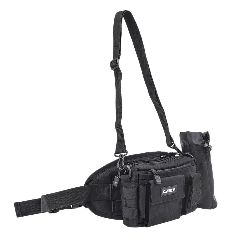 

Fishing Bag Multifunctional Outdoor Waist Bag Portable Lure Waist Pack Messenger Bag Pole Package Fishing Tackle Bag